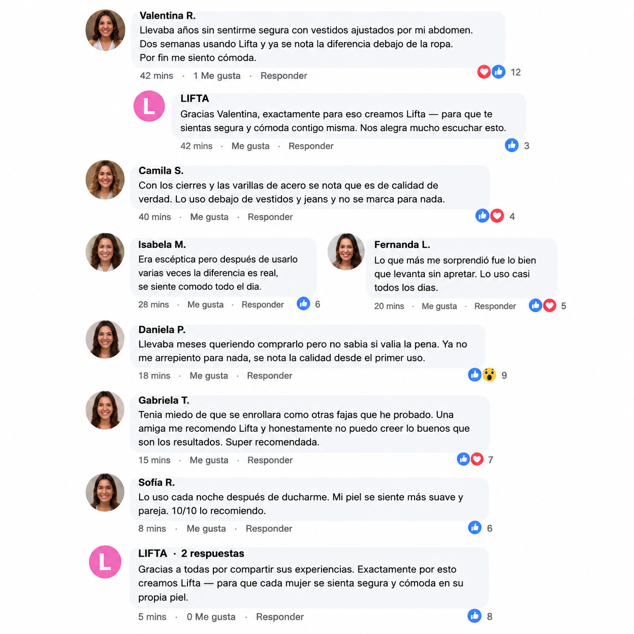 Lifta — Faja Levanta Cola y Moldeadora de Cintura